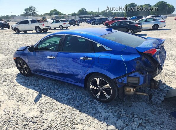 2HGFC1F90GH644148 2016 HONDA CIVIC Синий Задняя левая четверть