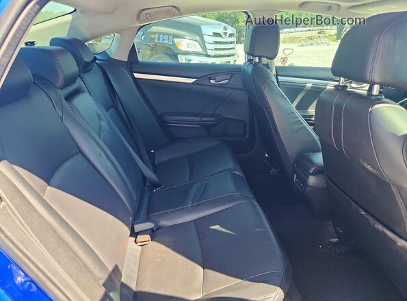 2HGFC1F90GH644148 2016 HONDA CIVIC Синий Вид задних сидений