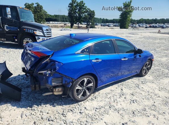 2HGFC1F90GH644148 2016 HONDA CIVIC Синий Задняя правая четверть