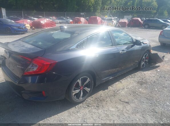 2HGFC1F90HH653806 2017 HONDA CIVIC Blue Rear right