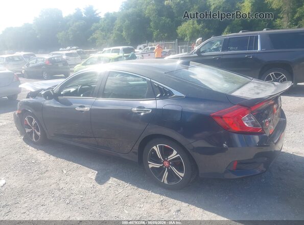 2HGFC1F90HH653806 2017 HONDA CIVIC Blue Rear left