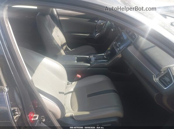 2HGFC1F90HH653806 2017 HONDA CIVIC Blue Front interior view
