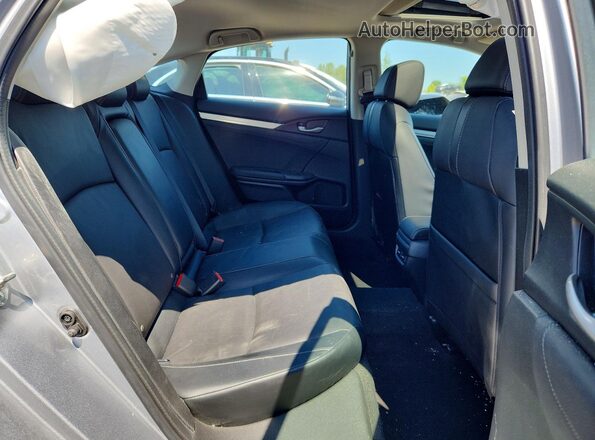 2HGFC1F90JH102751 2018 HONDA CIVIC Серебряный Вид задних сидений
