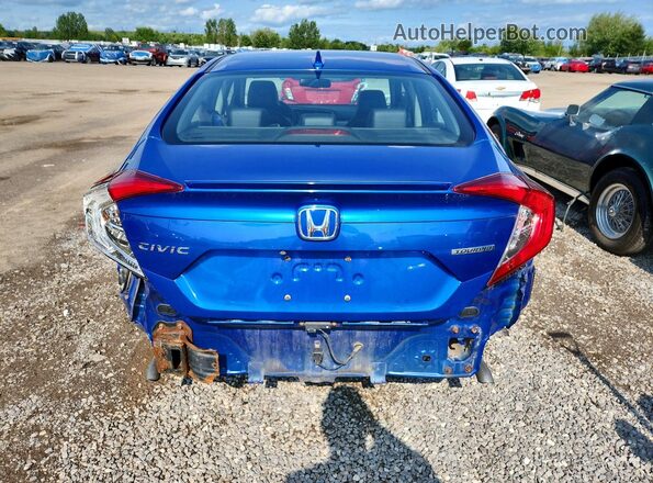 2HGFC1F92HH110473 2017 HONDA CIVIC Blue Vista trasera