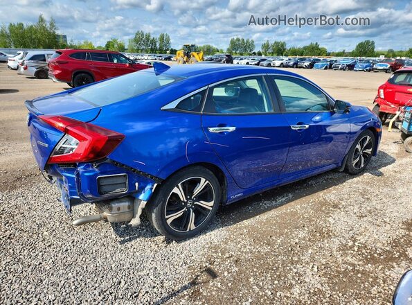 2HGFC1F92HH110473 2017 HONDA CIVIC Blue Trasero derecho