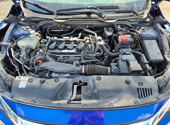 2HGFC1F92HH110473 2017 HONDA CIVIC Blue Vista interior trasera