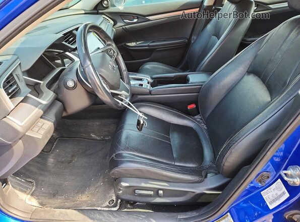 2HGFC1F92HH110473 2017 HONDA CIVIC Blue Vista interior delantera