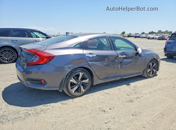 2HGFC1F92HH654326 2017 HONDA CIVIC Gray Задня права чверть