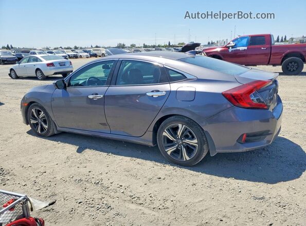 2HGFC1F92HH654326 2017 HONDA CIVIC Gray Задня ліва чверть