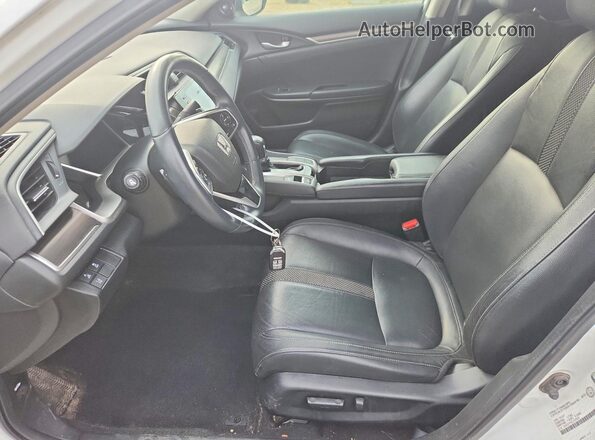 2HGFC1F92LH105539 2020 HONDA CIVIC White Vista interior delantera