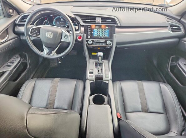 2HGFC1F92LH105539 2020 HONDA CIVIC White Vista del salpicadero