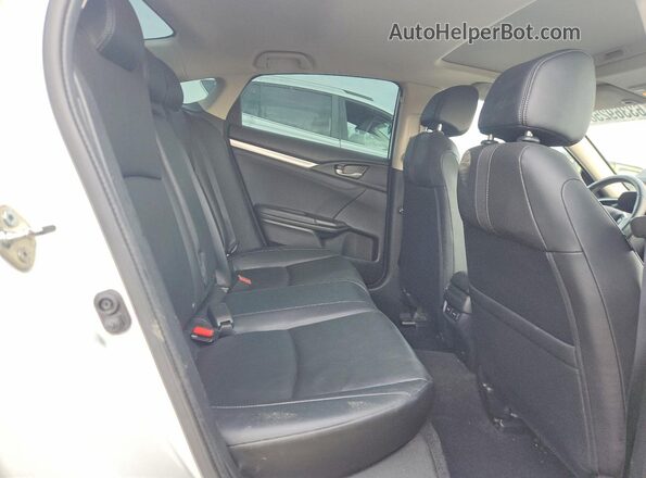 2HGFC1F92LH105539 2020 HONDA CIVIC White Vista de los asientos traseros