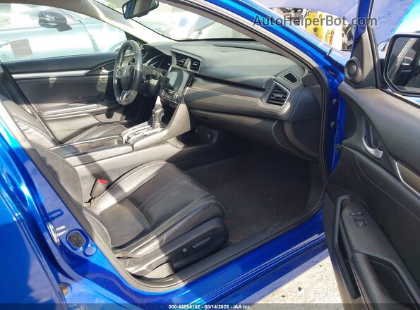 2HGFC1F93GH638005 2016 HONDA CIVIC Blue Սալոնի դիմացի տեսք