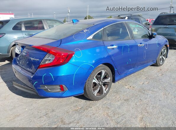 2HGFC1F93GH638005 2016 HONDA CIVIC Blue Հետևի աջ