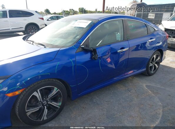 2HGFC1F93GH638005 2016 HONDA CIVIC Blue Դիմացի տեսք