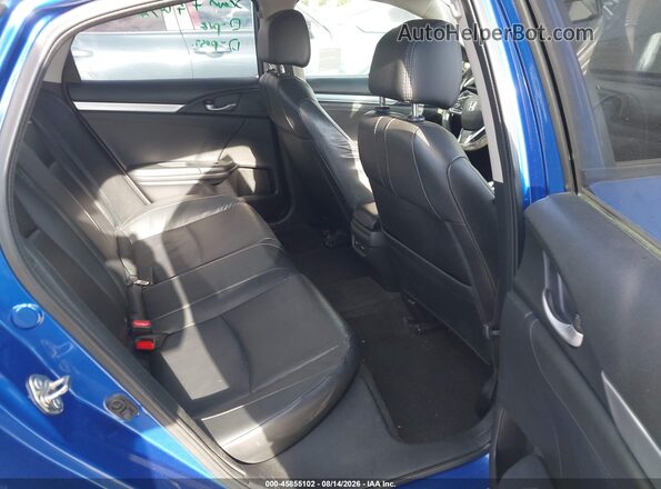 2HGFC1F93GH638005 2016 HONDA CIVIC Blue VIN կոդի պիտակի տեսք