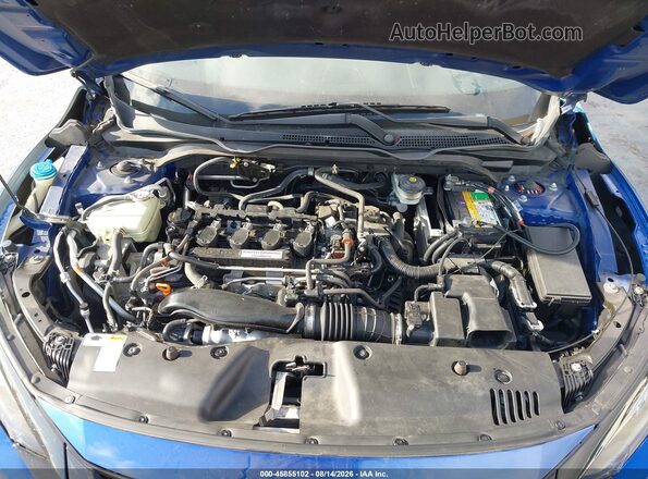 2HGFC1F93GH638005 2016 HONDA CIVIC Blue Հետևի տեսք