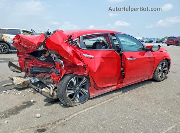 2HGFC1F93HH656604 2017 HONDA CIVIC Red უკანა მარჯვენა