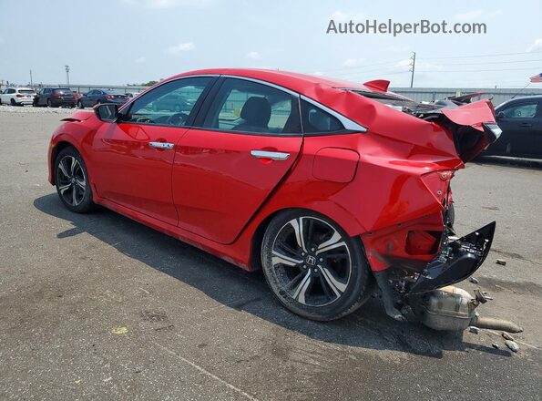 2HGFC1F93HH656604 2017 HONDA CIVIC Red უკანა მარცხენა