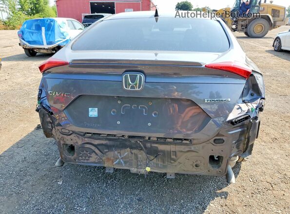 2HGFC1F93KH105600 2019 HONDA CIVIC Gray Rear view