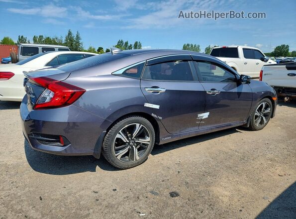 2HGFC1F95HH100570 2017 HONDA CIVIC Gray Rear right