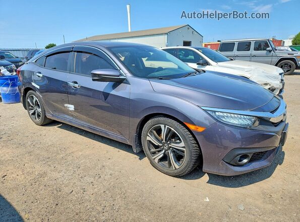 2HGFC1F95HH100570 2017 HONDA CIVIC Gray Front right