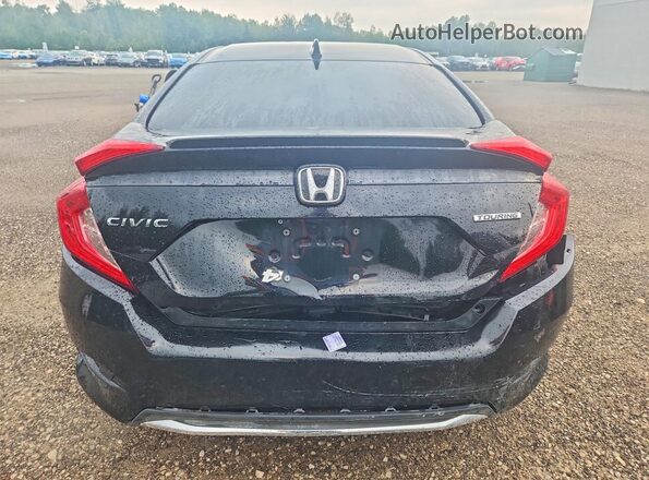 2HGFC1F95KH100365 2019 HONDA CIVIC Черный Вид сзади