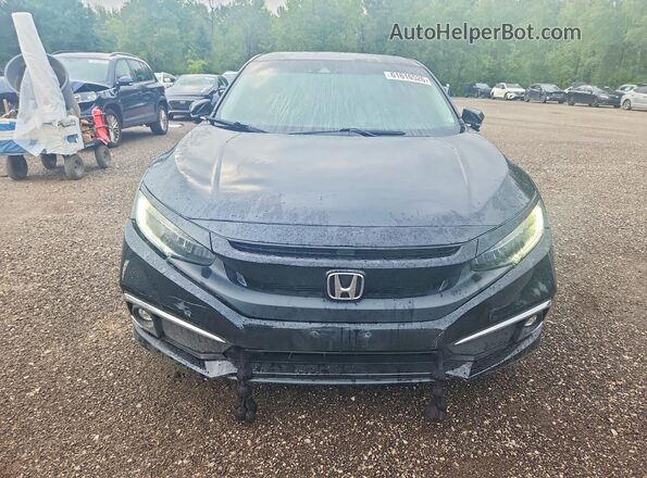 2HGFC1F95KH100365 2019 HONDA CIVIC Черный Вид спереди