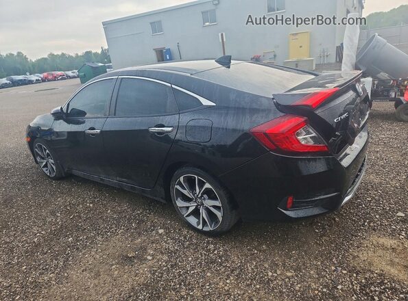 2HGFC1F95KH100365 2019 HONDA CIVIC Черный Задняя левая четверть