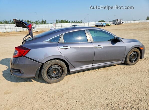 2HGFC1F96GH105968 2016 HONDA CIVIC Gray Задня права чверть