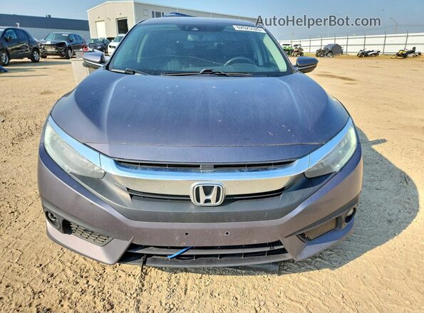 2HGFC1F96GH105968 2016 HONDA CIVIC Gray Вид спереду