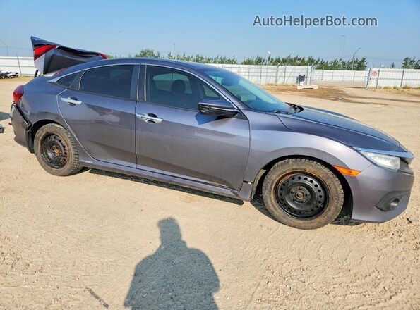 2HGFC1F96GH105968 2016 HONDA CIVIC Gray Передня права чверть