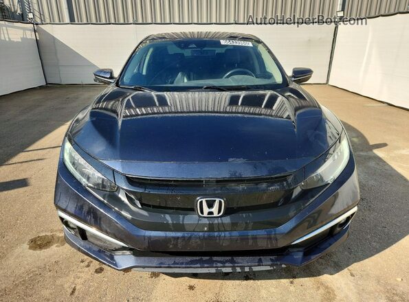 2HGFC1F97KH101825 2019 HONDA CIVIC Charcoal Вид щитка приладів