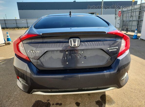 2HGFC1F97KH101825 2019 HONDA CIVIC Charcoal Вид задньої частини салону