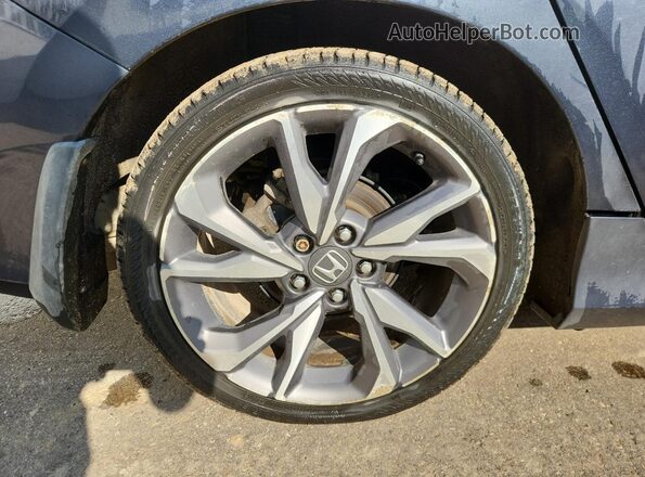 2HGFC1F97KH101825 2019 HONDA CIVIC Charcoal 