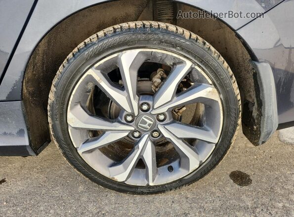 2HGFC1F97KH101825 2019 HONDA CIVIC Charcoal 