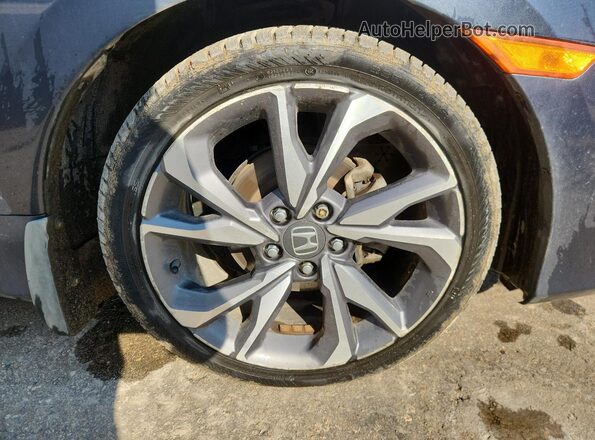 2HGFC1F97KH101825 2019 HONDA CIVIC Charcoal 