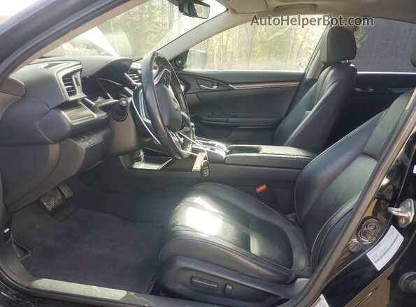 2HGFC1F97KH106085 2019 HONDA CIVIC Black Vista interior delantera