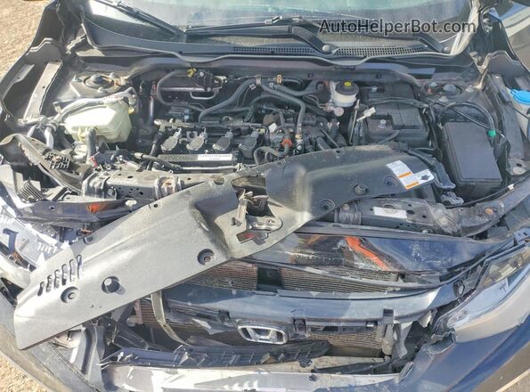2HGFC1F97KH106085 2019 HONDA CIVIC Black Vista interior trasera
