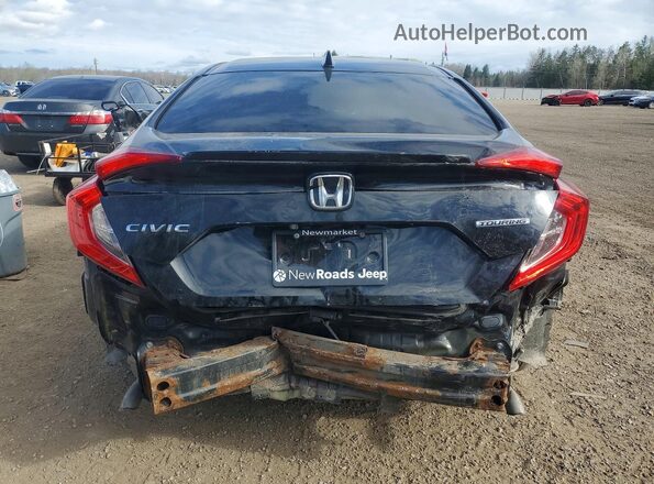 2HGFC1F97KH106085 2019 HONDA CIVIC Black Vista trasera
