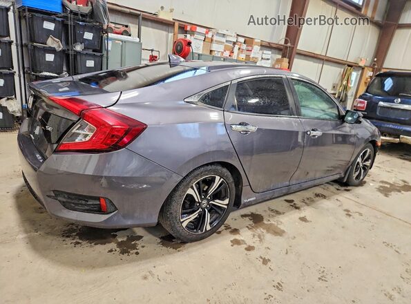 2HGFC1F98HH108582 2017 HONDA CIVIC Gray Trasero derecho