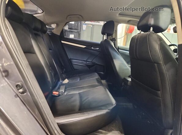2HGFC1F98HH108582 2017 HONDA CIVIC Gray Vista de los asientos traseros