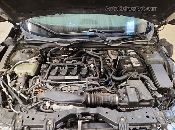 2HGFC1F98HH108582 2017 HONDA CIVIC Gray Vista interior trasera