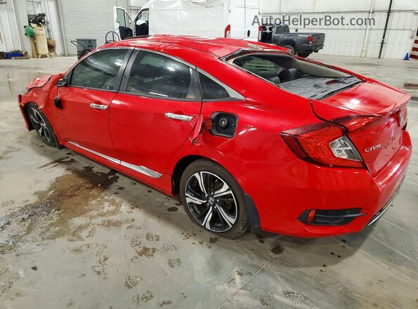 2HGFC1F98HH630953 2017 HONDA CIVIC Red Tył lewy