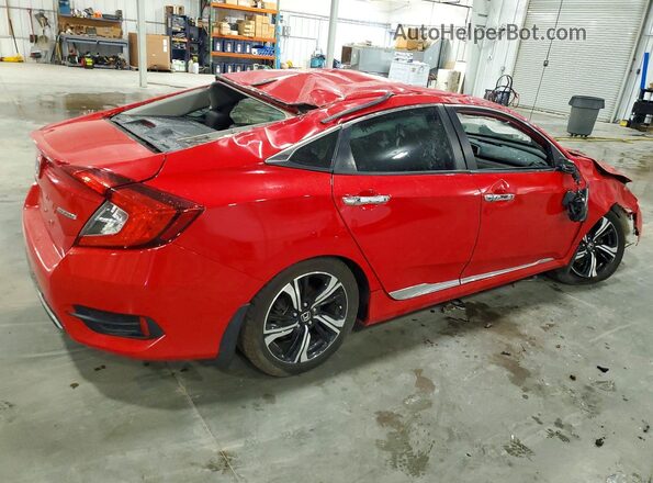 2HGFC1F98HH630953 2017 HONDA CIVIC Red Tył prawy