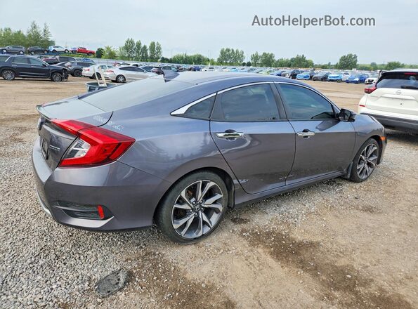 2HGFC1F99KH104810 2019 HONDA CIVIC Gray Tył prawy