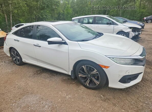 2HGFC1F9XHH104856 2017 HONDA CIVIC White Передня права чверть