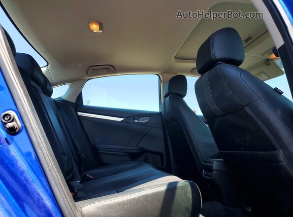 2HGFC1F9XLH103683 2020 HONDA CIVIC Blue Հետևի նստատեղերի տեսք