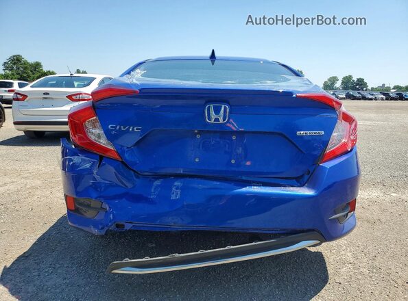 2HGFC1F9XLH103683 2020 HONDA CIVIC Blue Հետևի տեսք