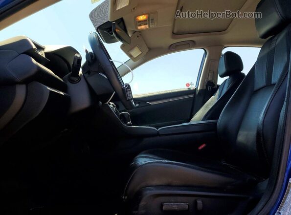 2HGFC1F9XLH103683 2020 HONDA CIVIC Blue Սալոնի դիմացի տեսք